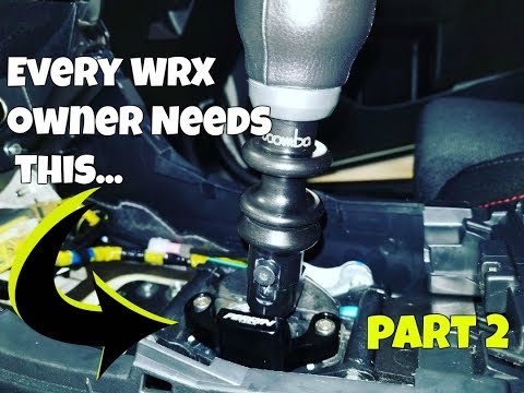 PERRIN SHIFT STOP *INSTALL*  2015+ WRX