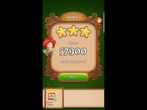 Blossom Blast Saga Level 1066