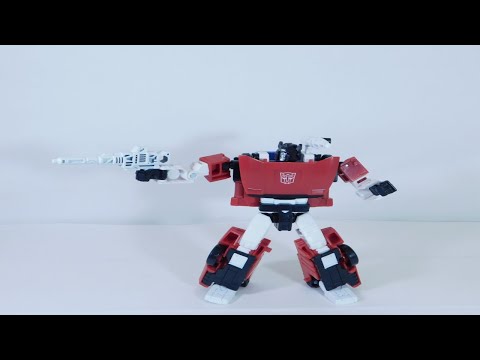 Transformers Kingdom Sideswipe Stop Motion