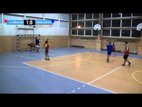 FC Gimnazjum Zbąszynek - Gimnazjum nr 1 3:8 [Szkolna Liga Halowa - 9 kolejka]