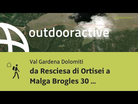da Resciesa di Ortisei a Malga Brogles 30 dic 2022 10:38:28