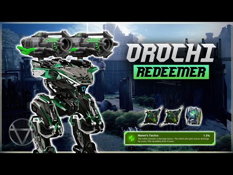 [WR] 🔥 Cryptic Redeemer OROCHI w/ Brave Skin – Mk3 Gameplay | War Robots
