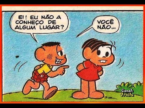 Cascão - O paquera - Quadrinhos Turma da Mônica