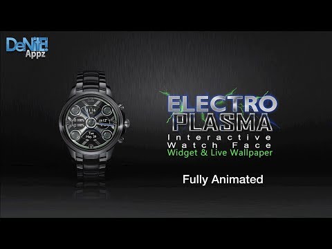 Electro Plasma HD Watch Face