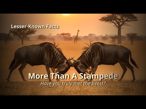 Blue Wildebeest - More Than a Stampede - Lesser-known Facts