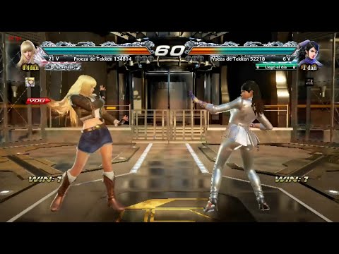 145_5 Lili (Anakin x24) vs (Tincho) Zafina - Tekken 7 N04 Online sin Grafica