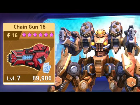 First Look: New Chaingun 16 and Scorpius Gameplay | Mech Arena