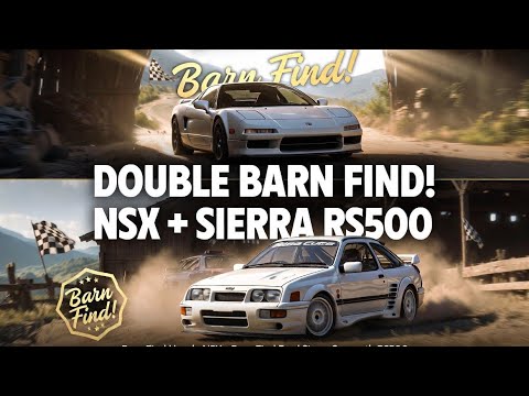 Thumbnail for Forza Horizon 6 - Barn Find Honda NSX & Barn Find Ford Sierra Cosworth RS500! by Ford RS200