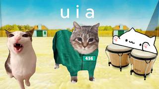 U II A IO UI A I O CAT x Way Back Then (Squid Game Theme)