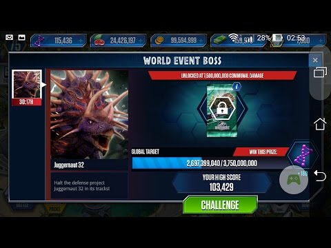 JW The World - WORLD EVENT BOSS - JUGGERNAUT 32 (2016/12/09)