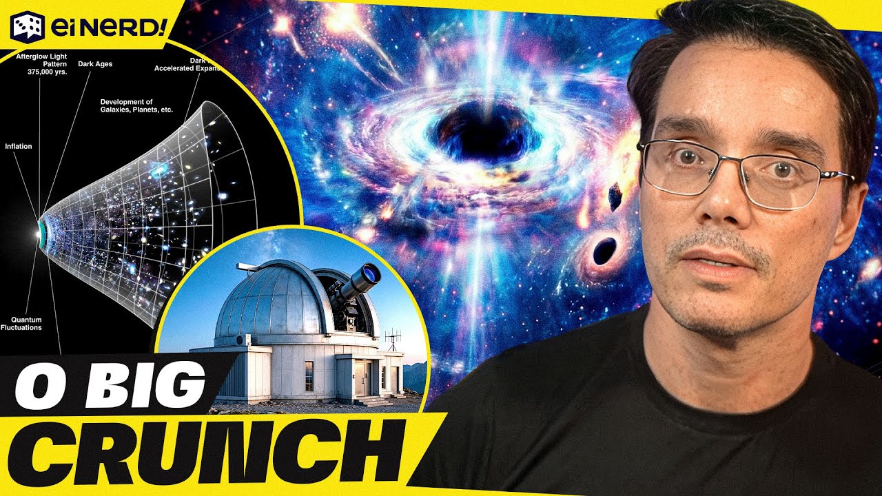 O UNIVERSO VAI ACABAR ESMAGADO! E JÁ TEMOS A DATA