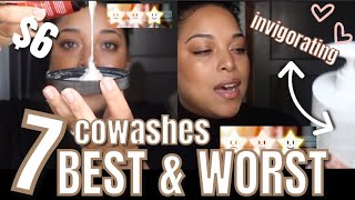 RANKING 7 Cowashes for FINE THIN HAIR / high porosity natural hair // BEST & WORST Haircare