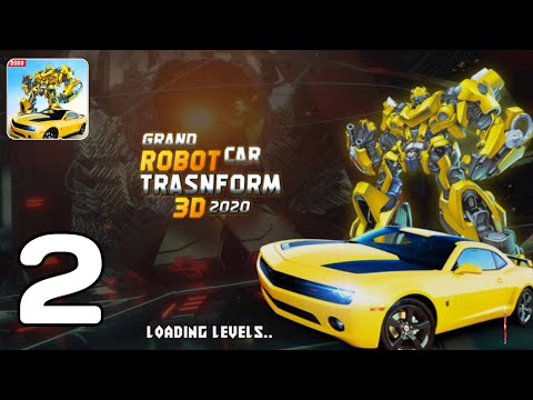 Grand Robot Car Transform 3D Game - Bumblebee Level 5-7 Part 2 (Android GamePlay Walkthrough)