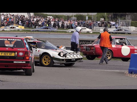 Brooklands Italian Car Day 2023 Demo 1: Lancia, Alfa Romeo, Iso, Fiat