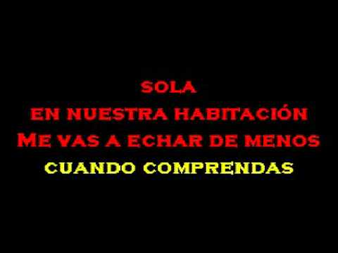 José Luis Rodríguez    Me Vas A Echar De Menos    Karaoke
