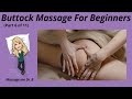 BUTTOCK MASSAGE FOR BEGINNERS ASMR