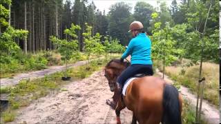 Fabi style Vlog#8 afvallen# Mentale stress test te paard!