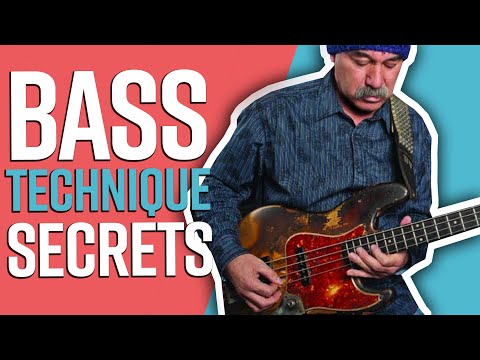 BASS TECHNIQUE SECRETS with Bobby Vega