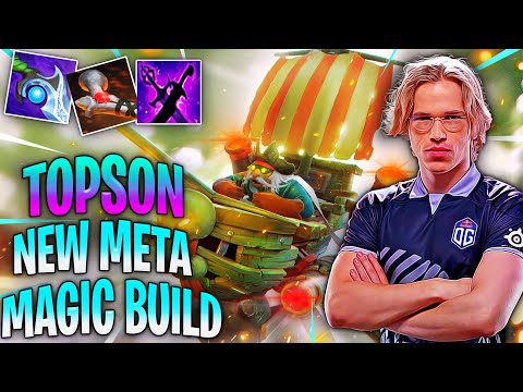 👉TOPSON Gyrocopter NEW META Diffusal+Magic Build With Help From CEB and SAKSA Destroy All - OG GAME