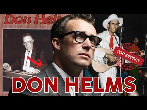 Don Helms: The Tragic Story of the Man Who Gave Hank Williams His Saddest Sound