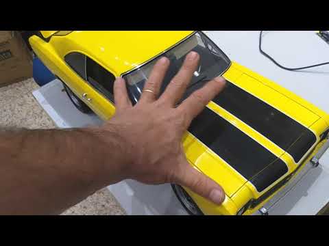 Opala SS 1/8 com som no porta-malas