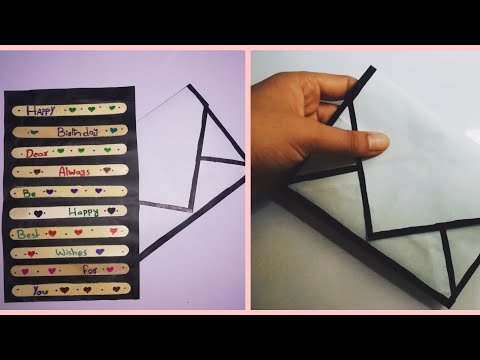 Beautiful Birthday card idea diy greeting cards for birthday