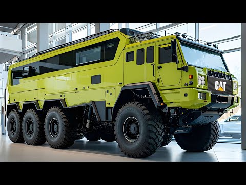 $6M 2026 Caterpillar 8×8 Overland RV — The Most Extreme Overland RV Ever Built!