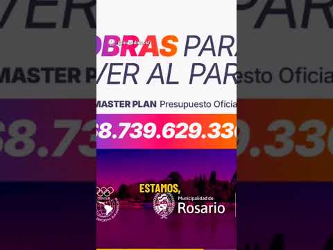 La transformación de Rosario culminará con los Juegos Sudamericanos 2026