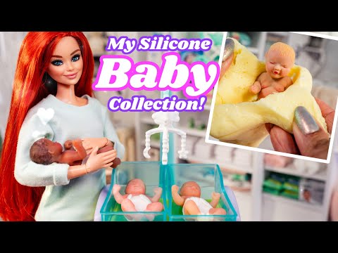 Let’s Compare All My Mini Silicone Babies & DIY Baby Food Jars And Board Books