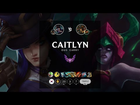 Caitlyn ADC vs Cassiopeia - KR Master Patch 12.6