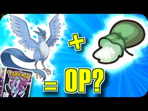 How OP is Articuno with Bright Powder in Pokemon Crystal?