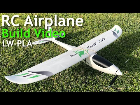 How to Assemble Eclipson Model A RC Airplane - LW-PLA