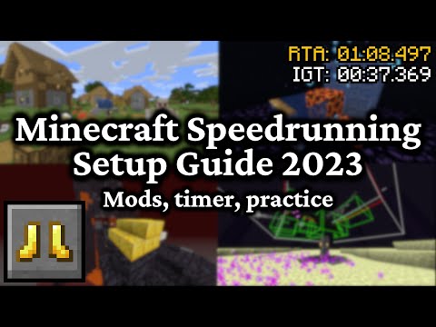 How to Setup Minecraft Speedrunning Guide 2023 (Updated, legal)