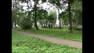 Начало создания "Аллеи Славы" воинам-автомобилистам в Бронницах