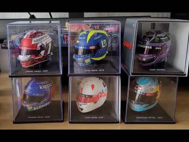 Vídeo relacionado con OPO 10 - Casco de Fórmula 1 Compatible con Ferrari F1: Carlos Sainz Jr. GP de Italia 2021 - Escala 1/5 Spark - CAS66