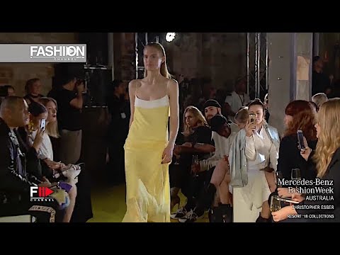CHRISTOPHER ESBER MBFW AUSTRALIA RESORT 2018 - Fashion Channel