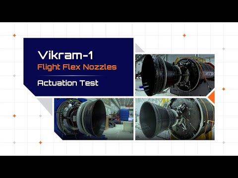 Vikram-1 Flight Flex Nozzles Actuation Test | Vikram-1 Pre-Flight Update | Skyroot Aerospace