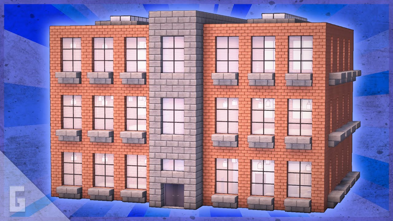 Building A Minecraft Apartment BUILD Tutorial