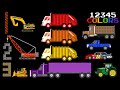Educational Vehicles Volume 1 Colors Counting Street Construction The Kids Picture Show