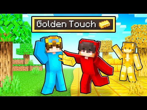 Cash Has A GOLD TOUCH In Minecraft!