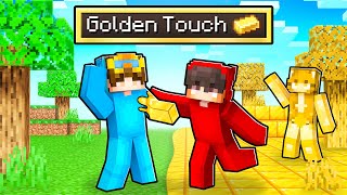 Cash Has A GOLD TOUCH In Minecraft!