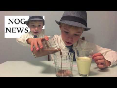 Nog News - Egg Nog & Chocolate Milk Combo - We Investigate!