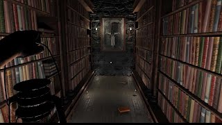 Demon's Residence Part 2 - We go back into the maze and find a library where the books check out you