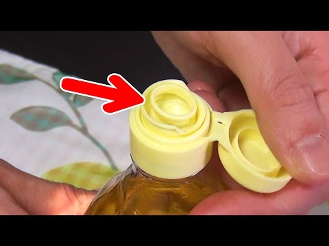 A Handy Way to Use a Pull-Top Plastic Cap