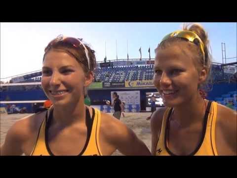 Polish gold medallists Jagoda and Katarzyna share their feelings after finals