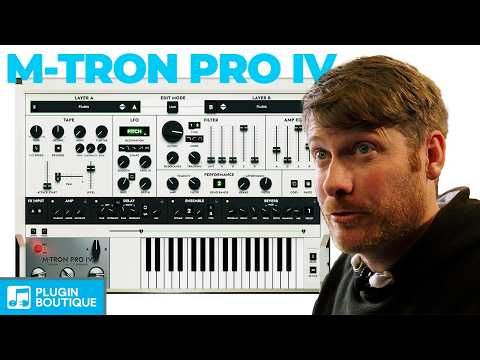 M-Tron Pro IV von Gforce Software – Emulation des Mellotron M400-Bandtastatursystems