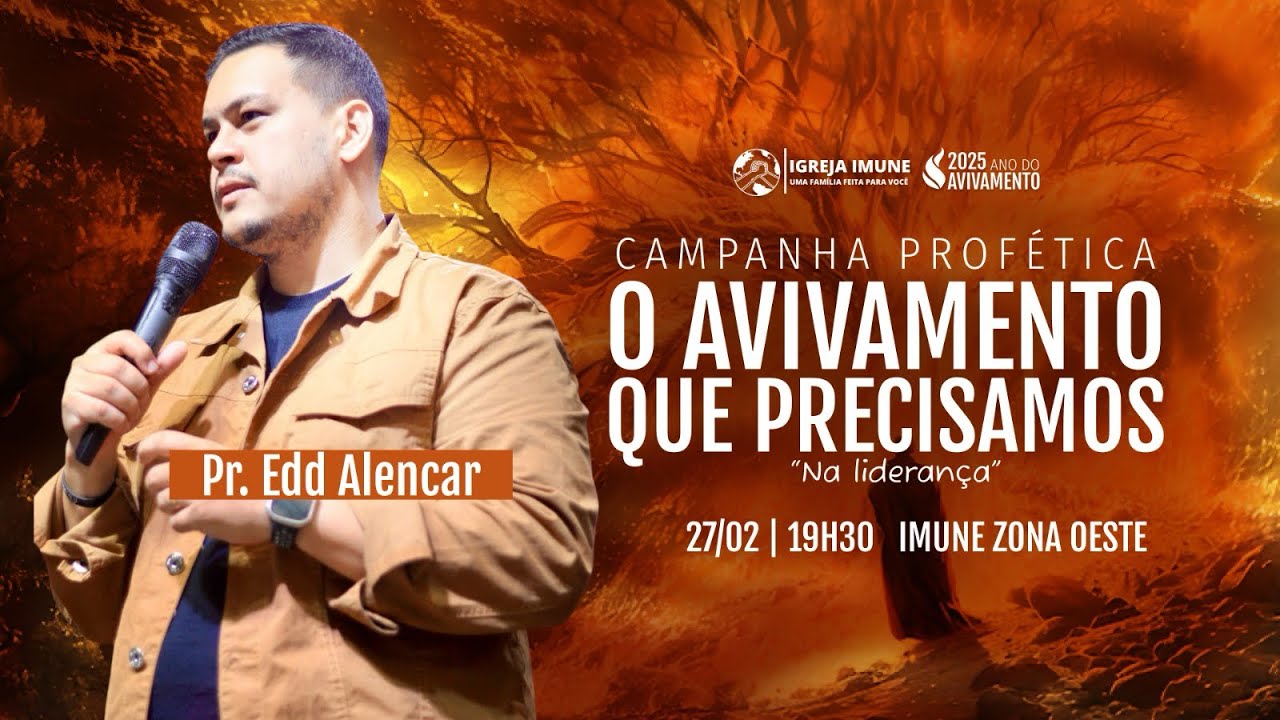 O Avivamento que precisamos na liderança - Pr Edd Alencar