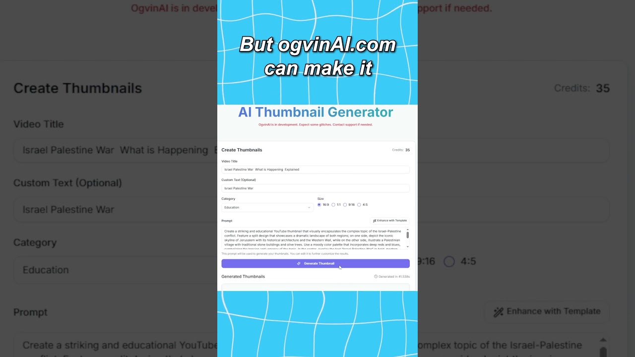 thumbnail ai generator