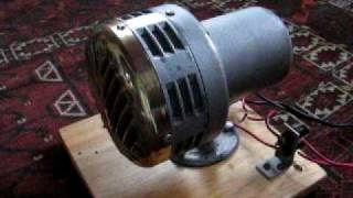 Federal Model EG  siren demonstration