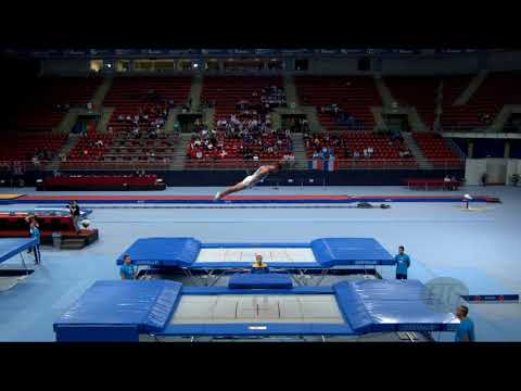 SOBAKAR Dmytro (UKR) - 2017 Trampoline Worlds, Sofia (BUL) - Qualification Trampoline Routine 1